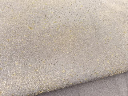 平和屋着物■訪問着　寿光織　箔散らし文様　暈し染め　金糸　正絹　逸品　BAAX2185hv