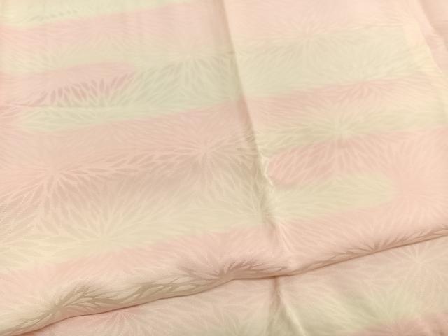 平和屋着物■長襦袢 無双仕立て エ霞文 暈し染め 半衿刺繍 正絹 逸品 未使用 BAAX2195hv