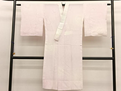 平和屋着物■長襦袢 無双仕立て 光琳梅 暈し染め 正絹 逸品 BAAX2196hv