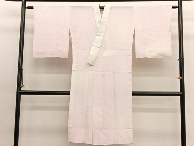 平和屋着物■長襦袢 無双仕立て 光琳梅 暈し染め 正絹 逸品 BAAX2196hv