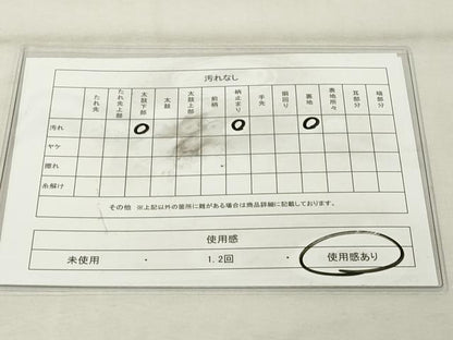 平和屋着物◎六通柄袋帯 枝葉文 金糸 正絹 逸品 DABE7865cd