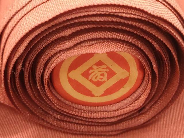 平和屋着物▼塩瀬 名古屋帯 帯反物 ろうけつ染め 狩猟文 逸品 DABE3297we