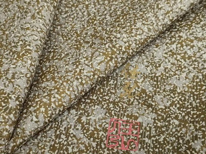 平和屋着物●本場染大島紬　児玉任弘　草花霞文　正絹　逸品　未使用　DABD9806ud