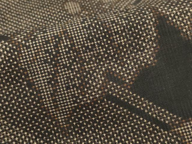 平和屋着物■本場大島紬 7マルキ 重ね色紙桐文 正絹 逸品 DABE8884qa