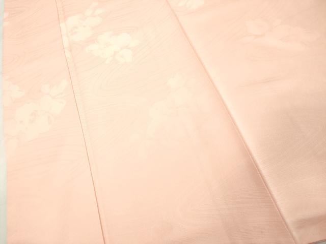 平和屋着物■上質な色無地 流水花地紋 虹色 正絹 逸品 DABE7902cd