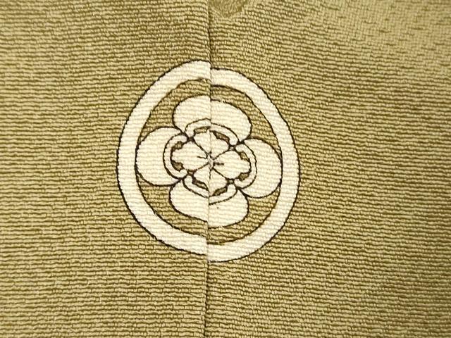 平和屋着物■上質な色無地 利休茶色 正絹 逸品 DABE7909cd