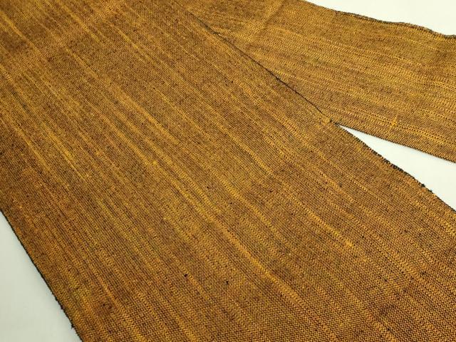 平和屋本店●希少　ざざんざ織　八寸名古屋帯　逸品　DZAB6611kh6