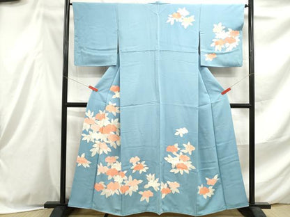 平和屋着物■訪問着 草花文 金彩 正絹 逸品 DABE8986qa