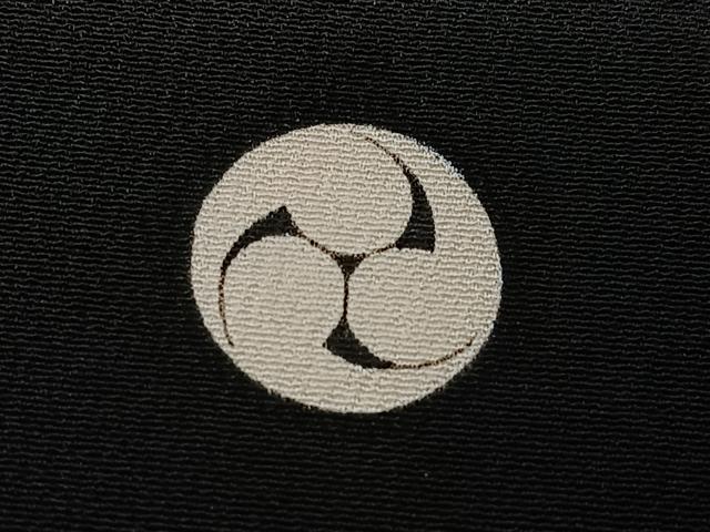 平和屋着物■豪華黒留袖 更紗花文 正絹 逸品 CABF5109xe