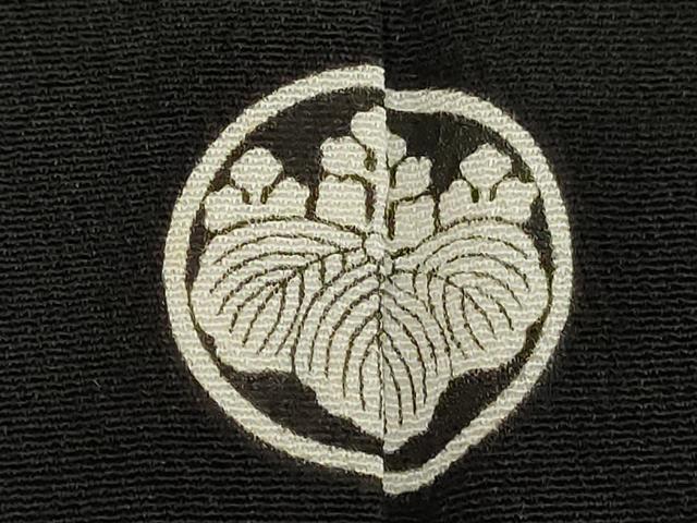 平和屋着物■豪華黒留袖 駒刺繍 枝花文 孔雀 金彩 正絹 逸品 DABF4008cd