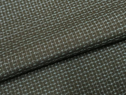 平和屋着物●男性　本場大島紬　アンサンブル　亀甲絣　正絹　逸品　AABI1540fy