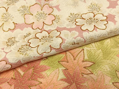 平和屋着物●豪華振袖　駒刺繍　流水花文　金彩　正絹　逸品　AABI1542fy