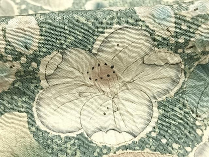 平和屋着物●本場大島紬　染大島　訪問着　辻が花　絞り　正絹　逸品　AABI1536fy