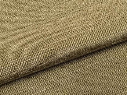 平和屋着物●男性　紬　色無地　油色　正絹　逸品　AABI1550fy
