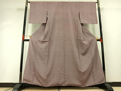 平和屋着物●江戸小紋　鮫小紋柄　正絹　逸品　未使用　AABI1551fy