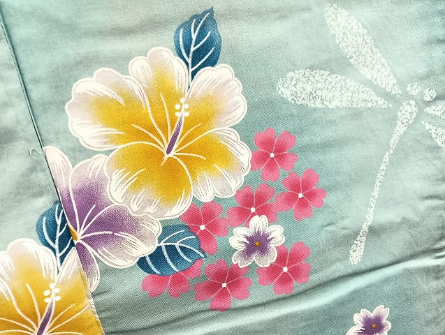 平和屋着物■浴衣 まとめて 45点 蝶 蜻蛉 菖蒲 紫陽花 花柄 など 着用可能多数 未使用品あり mmm114