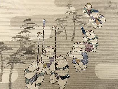 平和屋着物■夏物 名古屋帯 絽 紗 まとめて 50点 人物 蝶 蜻蛉 花柄 絽綴れ 駒刺繍 金銀糸 など 未使用品あり 全て正絹 mmm107