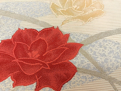 平和屋着物■夏物 名古屋帯 絽 紗 まとめて 50点 人物 蝶 蜻蛉 花柄 絽綴れ 駒刺繍 金銀糸 など 未使用品あり 全て正絹 mmm107