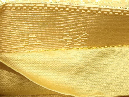 平和屋本店▼佐賀錦　六通柄袋帯　手織　金華山織　吉祥文　本金箔　正絹　逸品　DABE9162sf