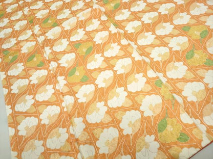 平和屋着物■上質な小紋　枝椿文　やまと誂製　正絹　逸品　DABF4604qa