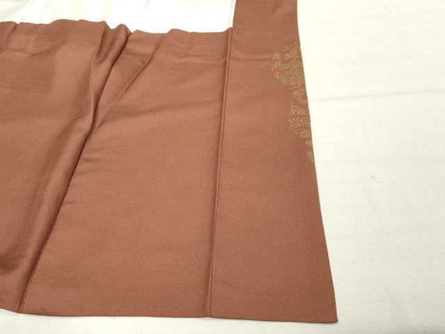 平和屋着物■豪華色留袖 作家物 文箱文 鶴 駒刺繍 暈し染め 金彩 正絹 逸品 DABF4080cd