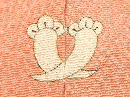 平和屋着物■上質な小紋　作家物　霞文　暈し染め　鬼しぼ縮緬　正絹　逸品　DABF4107cd