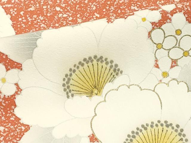 平和屋着物■訪問着 草花文 金彩 正絹 逸品 DABF4087cd