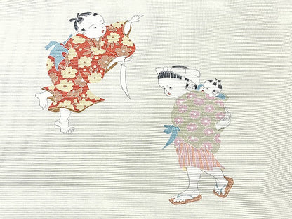 平和屋着物■夏物 訪問着 絽 紗 洗える着物 まとめて20点 鶴 鳥 人物 花柄 手描き 着用可能多数 mmm1017