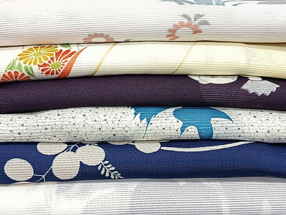 平和屋着物■夏物 訪問着 絽 紗 洗える着物 まとめて20点 鶴 鳥 人物 花柄 手描き 着用可能多数 mmm1017
