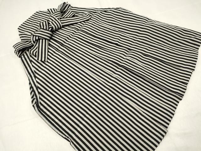 平和屋着物[]男の子　子供　行灯袴　縞　逸品　DABE7147ma