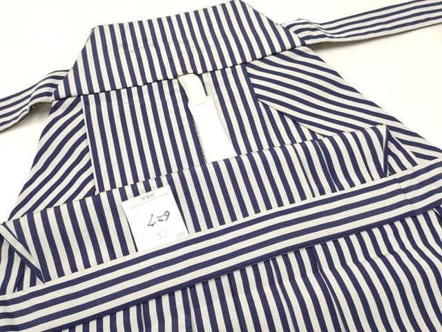 平和屋着物[]男の子　子供　行灯袴　縞　逸品　DABE7151ma