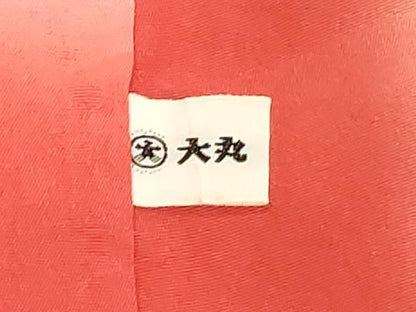 平和屋着物■上質な小紋 型染め 舞花文 大丸扱い 正絹 逸品 DABF4130cd