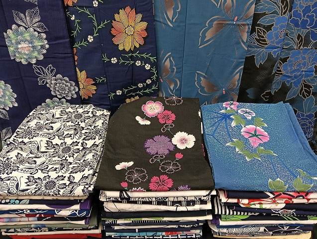 平和屋着物□浴衣 まとめて 45点 蝶 向日葵 花柄 型染め など