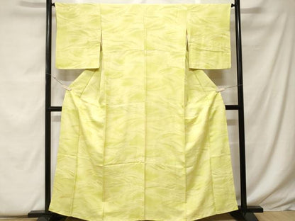 平和屋着物■上質な小紋 立波地紋 暈し染め 正絹 逸品 CABF9346ev