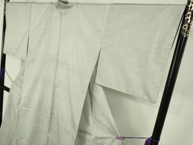 平和屋本店●極上　本場大島紬　白大島　100亀甲　総詰め　逸品　DZAA6946kh6