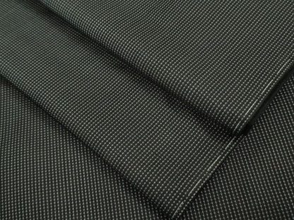 平和屋本店●希少　男性　本場黄八丈　黒八丈　本高貴　紬　キングサイズ　高島屋扱い　逸品　未使用　DZAA8940kh6