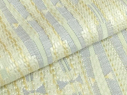 平和屋着物●極上　本場筑前博多織　八寸名古屋帯　間道　逸品　DZAB6853kh6