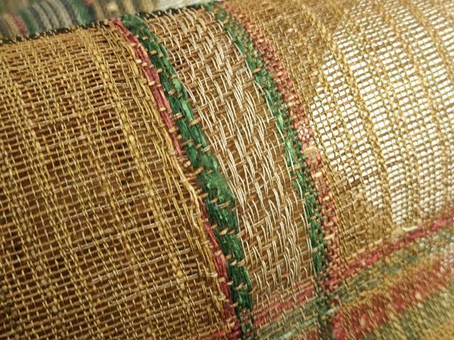 平和屋着物＊極上　夏物　1854年創業　帯屋捨松　八寸名古屋帯　抽象文様　逸品　DZAB6872kh6
