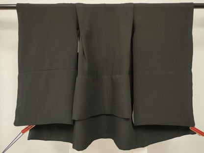 平和屋着物[]七五三　男の子　祝着・黒紋付羽織セット　逸品　DABE7168ma