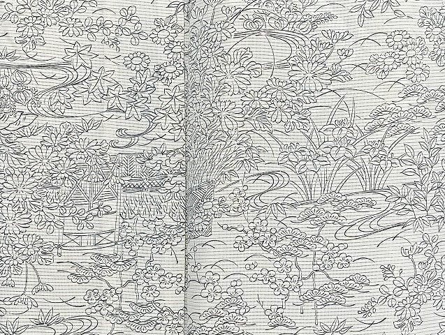 平和屋着物■夏物 小紋 絽 紗 まとめて20点 風景 朝顔 松竹梅 花柄 杢目 暈し染め ろうけつ染め 金彩 着用可能多数 全て正絹 mmm1027