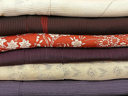 平和屋着物■夏物 小紋 絽 紗 まとめて20点 花柄 金彩 着用可能多数 全て正絹 mmm1028