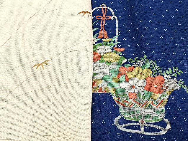 平和屋着物■夏物 小紋 絽 紗 まとめて20点 花柄 金彩 着用可能多数 全て正絹 mmm1028