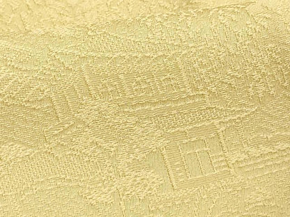 平和屋着物■上質な色無地 風景地紋 蒸栗色 さが美扱い 正絹 逸品 DABF4275cd