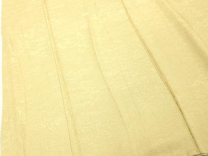 平和屋着物■上質な色無地 風景地紋 蒸栗色 さが美扱い 正絹 逸品 DABF4275cd
