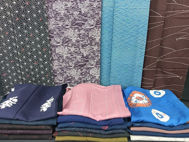 平和屋着物■夏物 小紋 絽 紗 まとめて20点 花柄 銀糸 着用可能多数 全て正絹 mmm1037