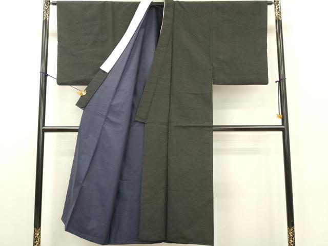 平和屋着物■男性　紬　霞文　正絹　逸品　DABF6001zy