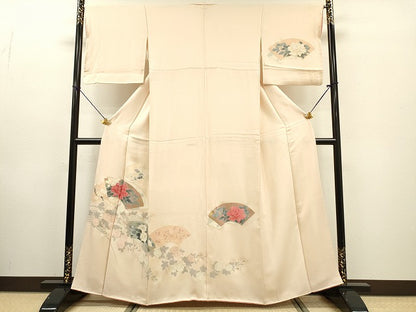 平和屋着物■訪問着 地紙草花 金彩 正絹 逸品 DABE6956zy
