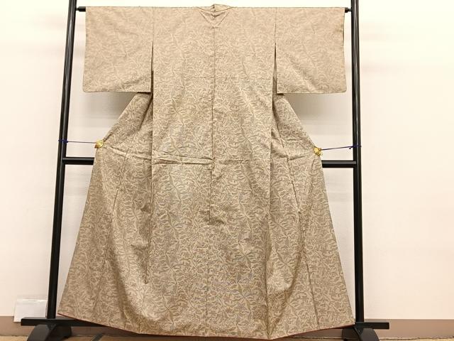 平和屋着物■本場大島紬　7マルキ　枝花文　正絹　逸品　BAAX2374hv