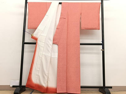 平和屋着物■江戸小紋 鮫小紋柄 正絹 逸品 BAAX2328hv