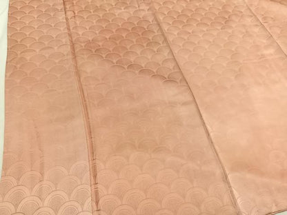 平和屋着物■上質な小紋 青海波 暈し染め 正絹 逸品 BAAX2448hv